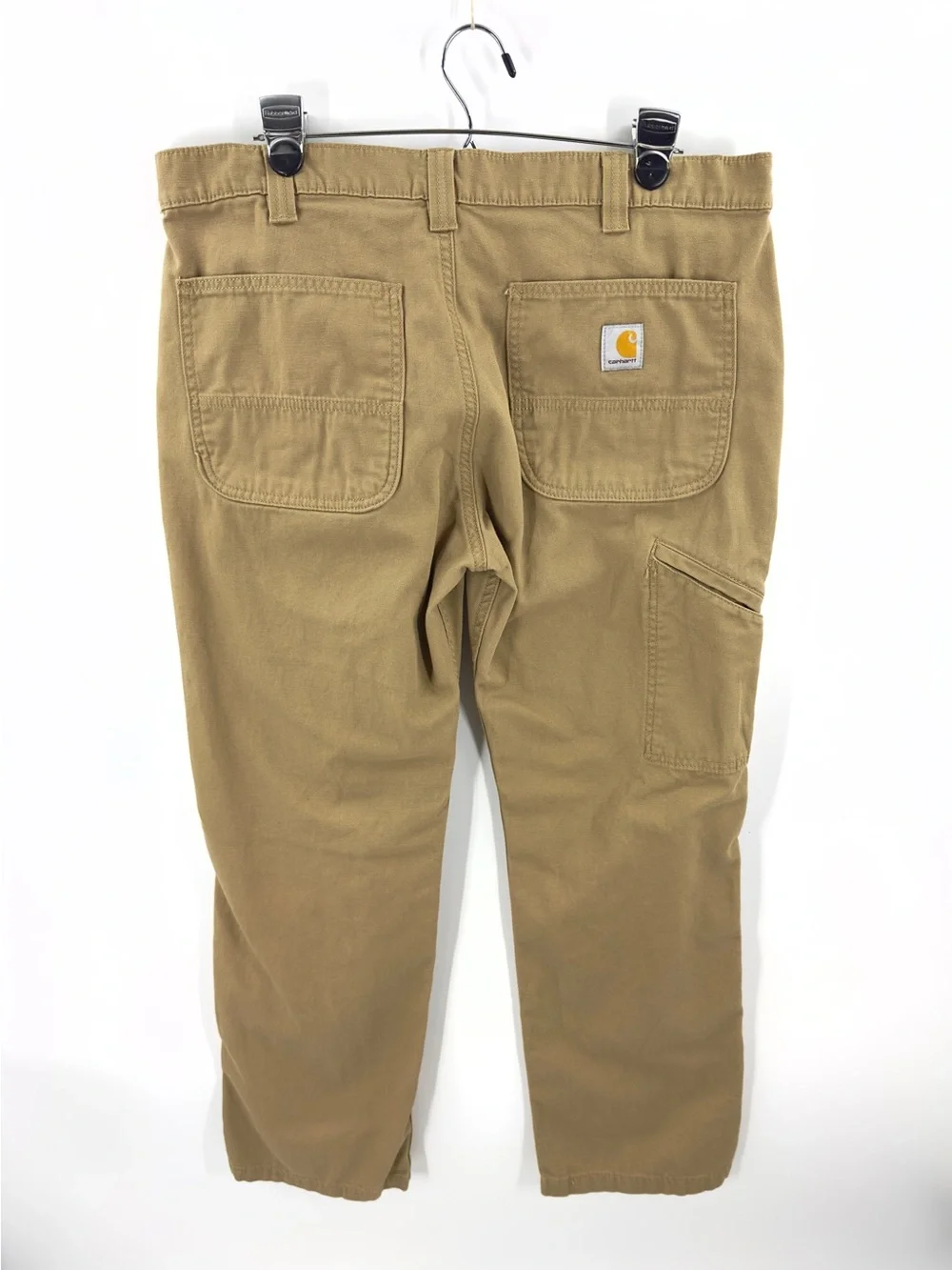 Carhartt Relaxed Straight Rigby Pants In Hickory Mens 34X30 Tan Work Rugged Flex